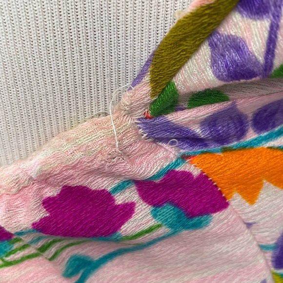 60’s 70’s Vintage Halter Floral Maxi Dress - Picture 10 of 13